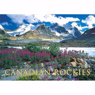 Postcard- Rockies with Flowers