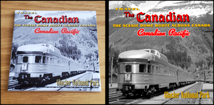"The Canadian" Dome Car Decorative Tile Coaster