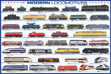 Load image into Gallery viewer, Poster #3: "Modern Locomotives"
