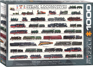 "Steam Locomotives" 1000 Piece Puzzle