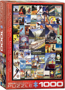 "Canadian Pacific Railroad Adventures" 1000 Piece Puzzle