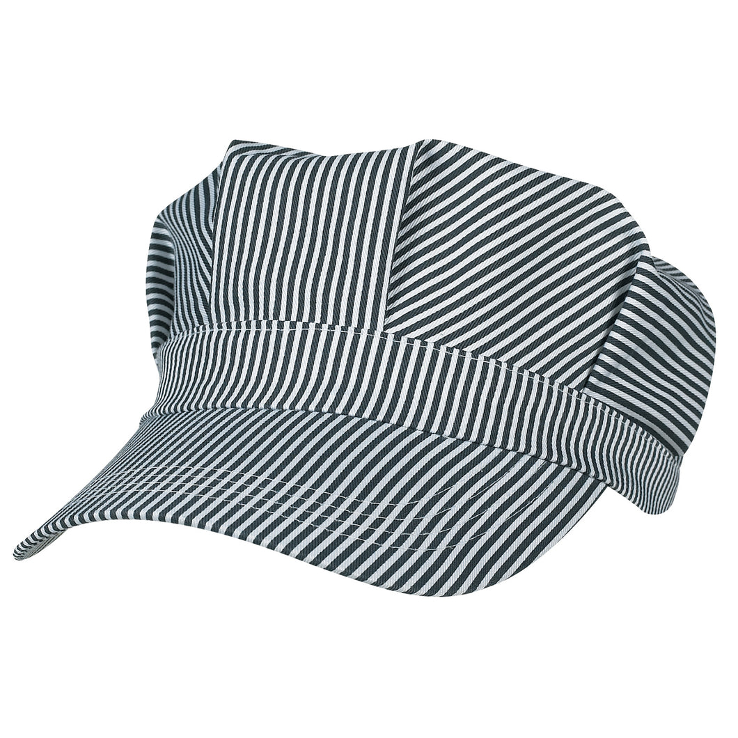 Child Engineer Cap Blue Stripe