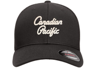 Canadian Pacific 1960's Black with White Script Lettering Cap