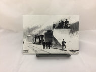 Post Card Wedge Plow Historic Photo