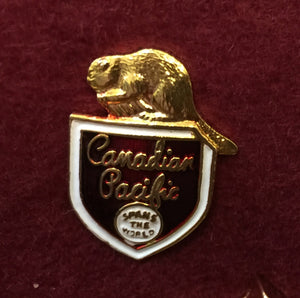 Canadian Pacific "Spans the World" Logo Pin