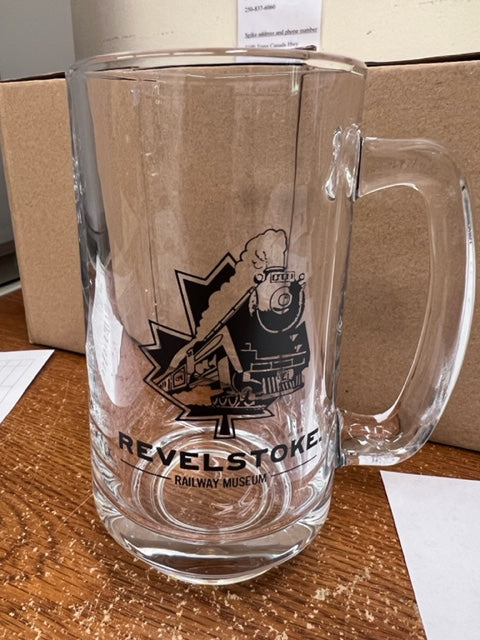 Revelstoke Railway Museum Glass Mug
