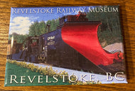 Revelstoke Railway Museum Wedge Plow Magnet